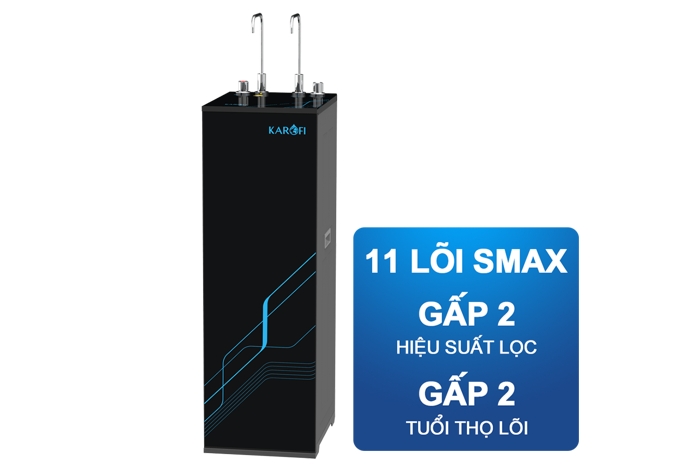 Máy lọc nước RO nóng nguội Karofi KAH-D18 11 lõi